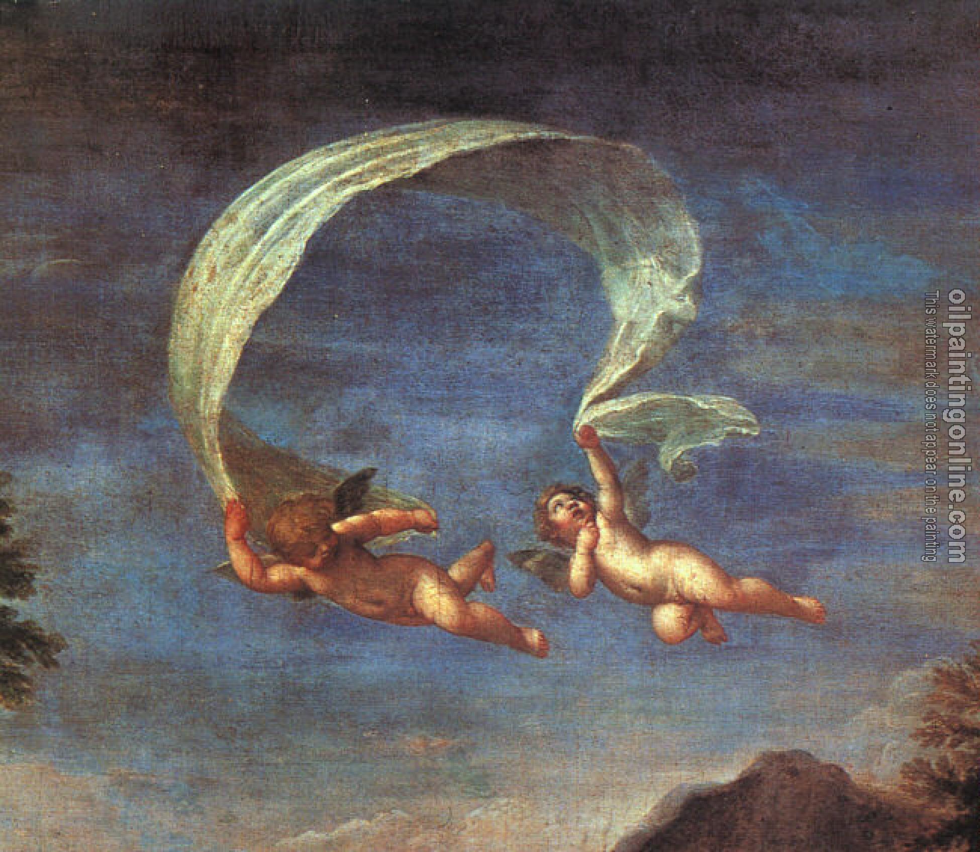Albani, Francesco - Adonis Led by Cupids to Venus, detail of cupids